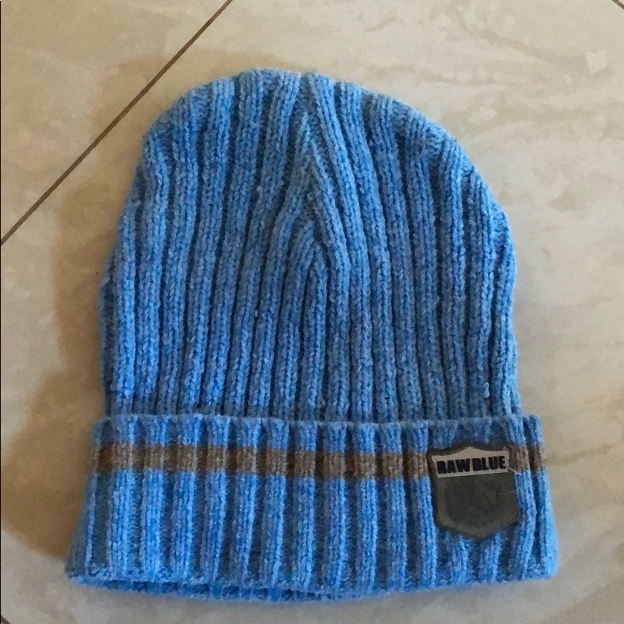 Raw Blue Hat